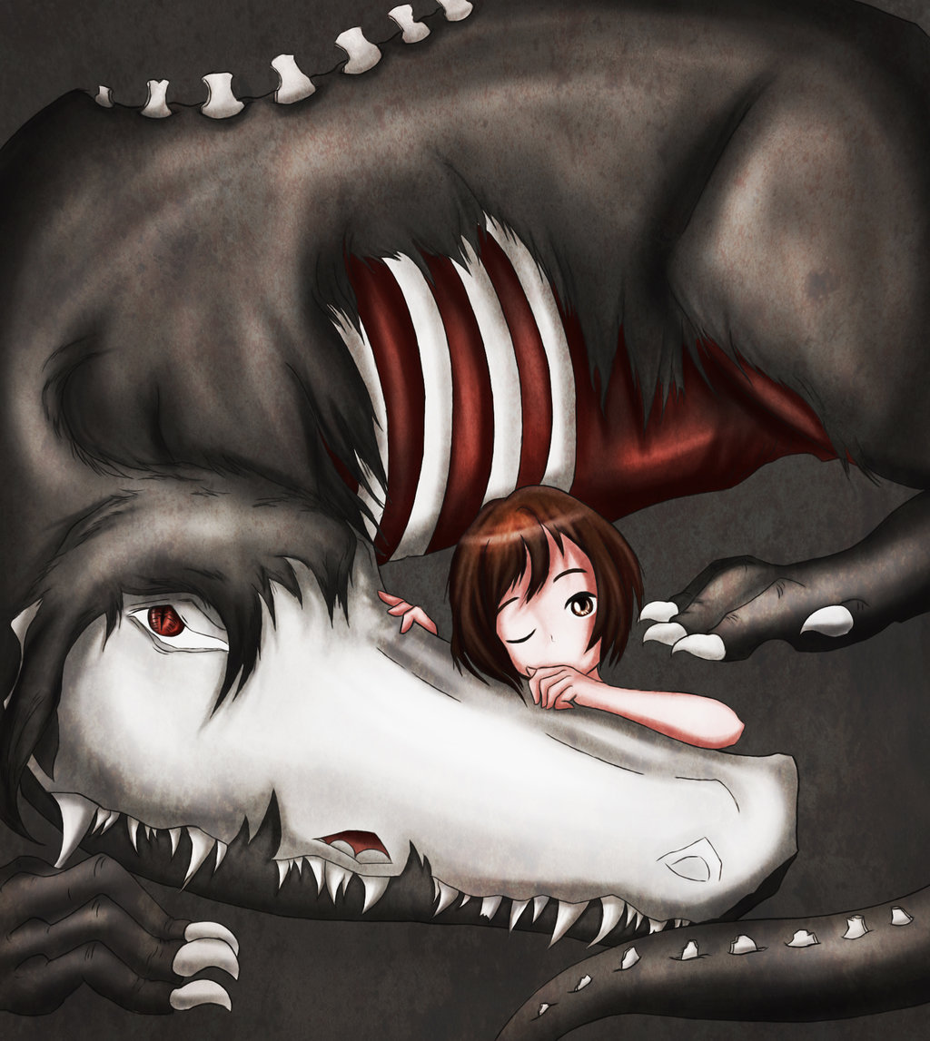 SCP - 682 and me by Mikayla55 on DeviantArt
