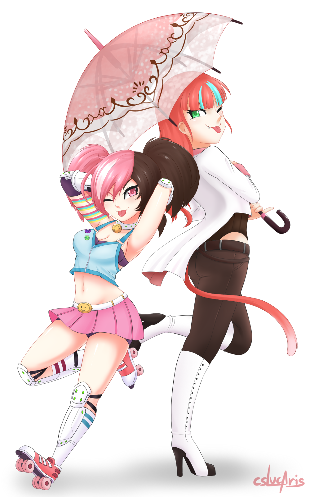 Neo Katt And Neonpolitan By Cslucaris-da818cc