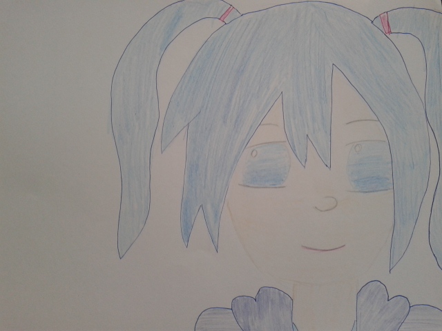 Trying anime drawing ^^