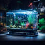 Holographic Interface Aquarium Breeding