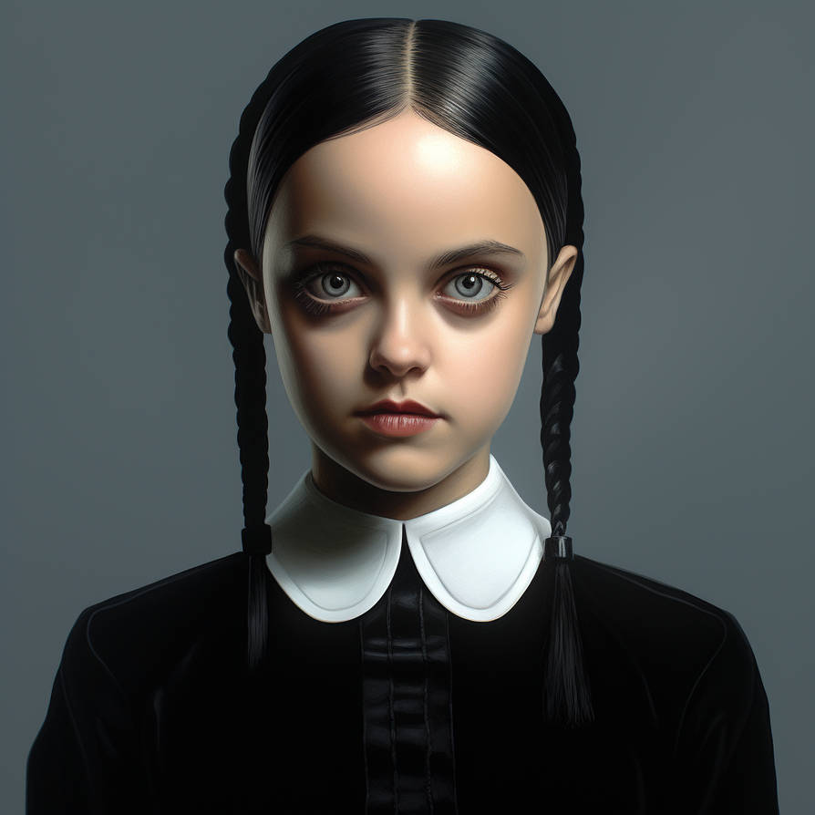 Wednesday Addams from the Addams Family by BraydenJaselle on DeviantArt