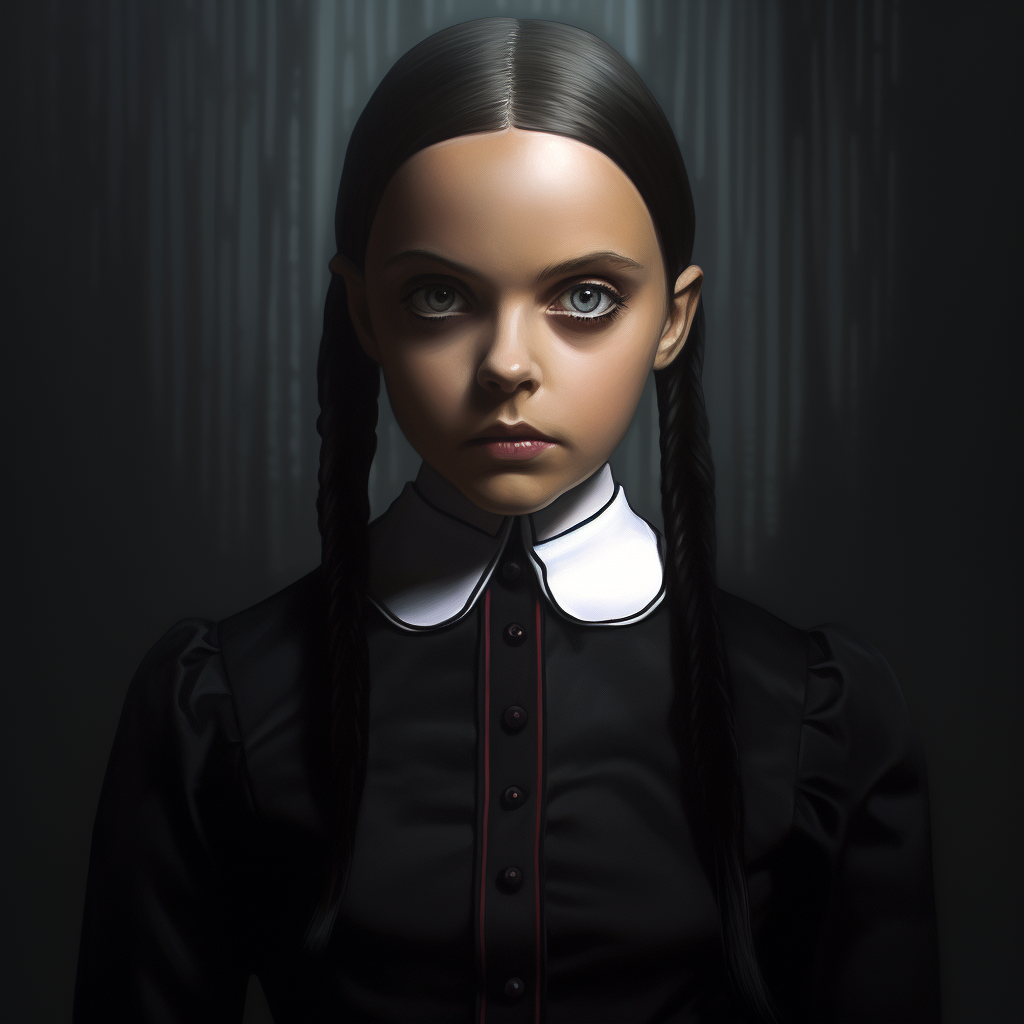 Wednesday Addams from the Addams Family by BraydenJaselle on DeviantArt