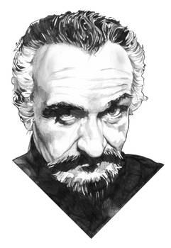 The Master pencil drawing
