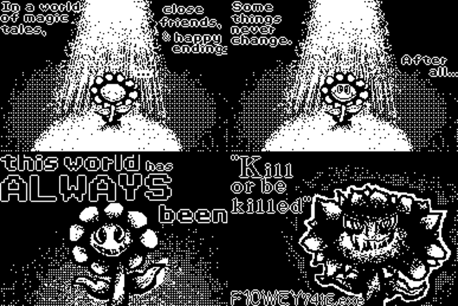 Undertale] Flowey Sprite sheet by Pongy25 on DeviantArt