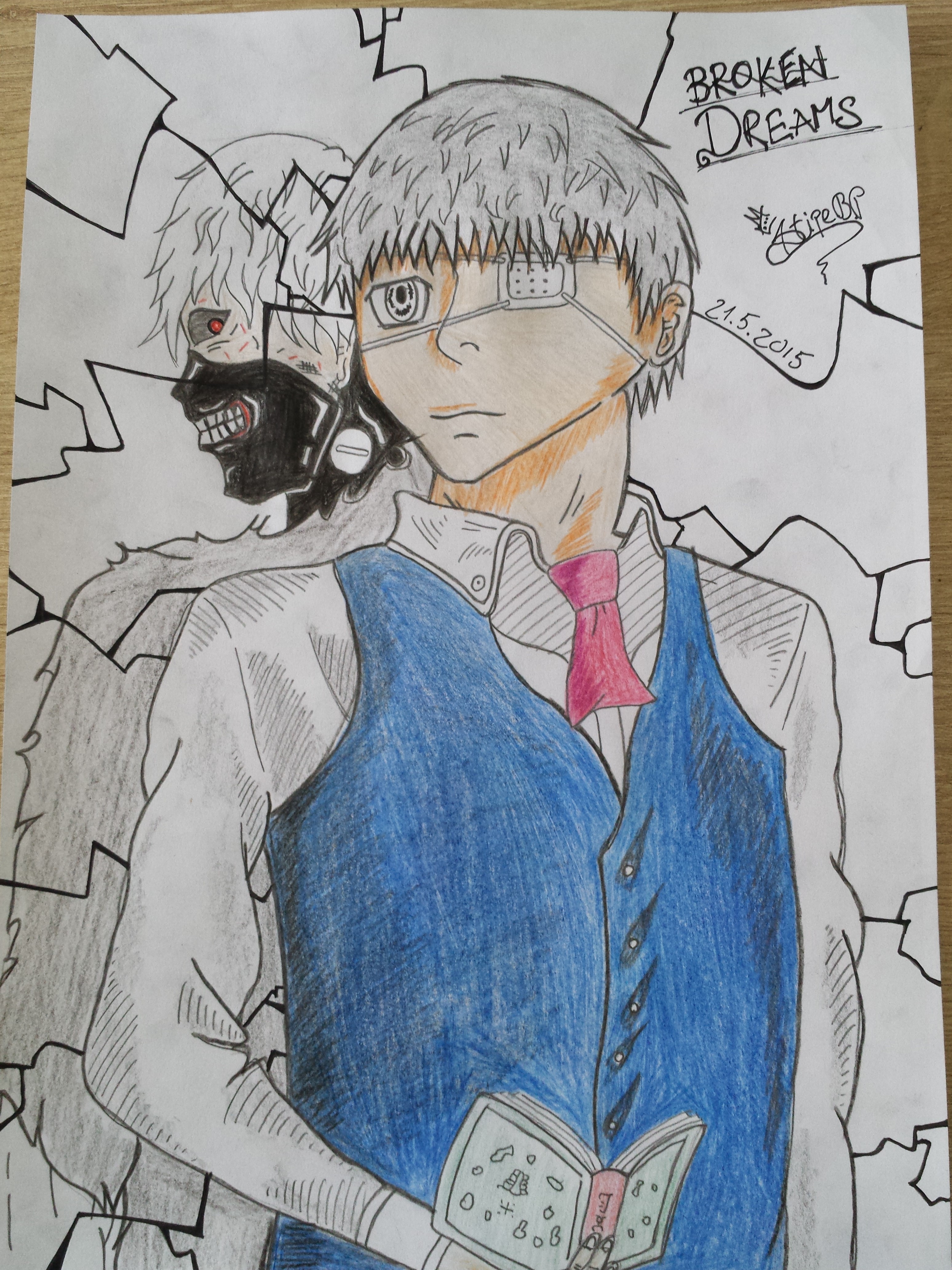 Tokyo Ghoul Ken Kaneki Fan Art By Stipe3 On Deviantart Tokyo Ghoul Ken Kaneki Fan Art By Stipe3 On Deviantart