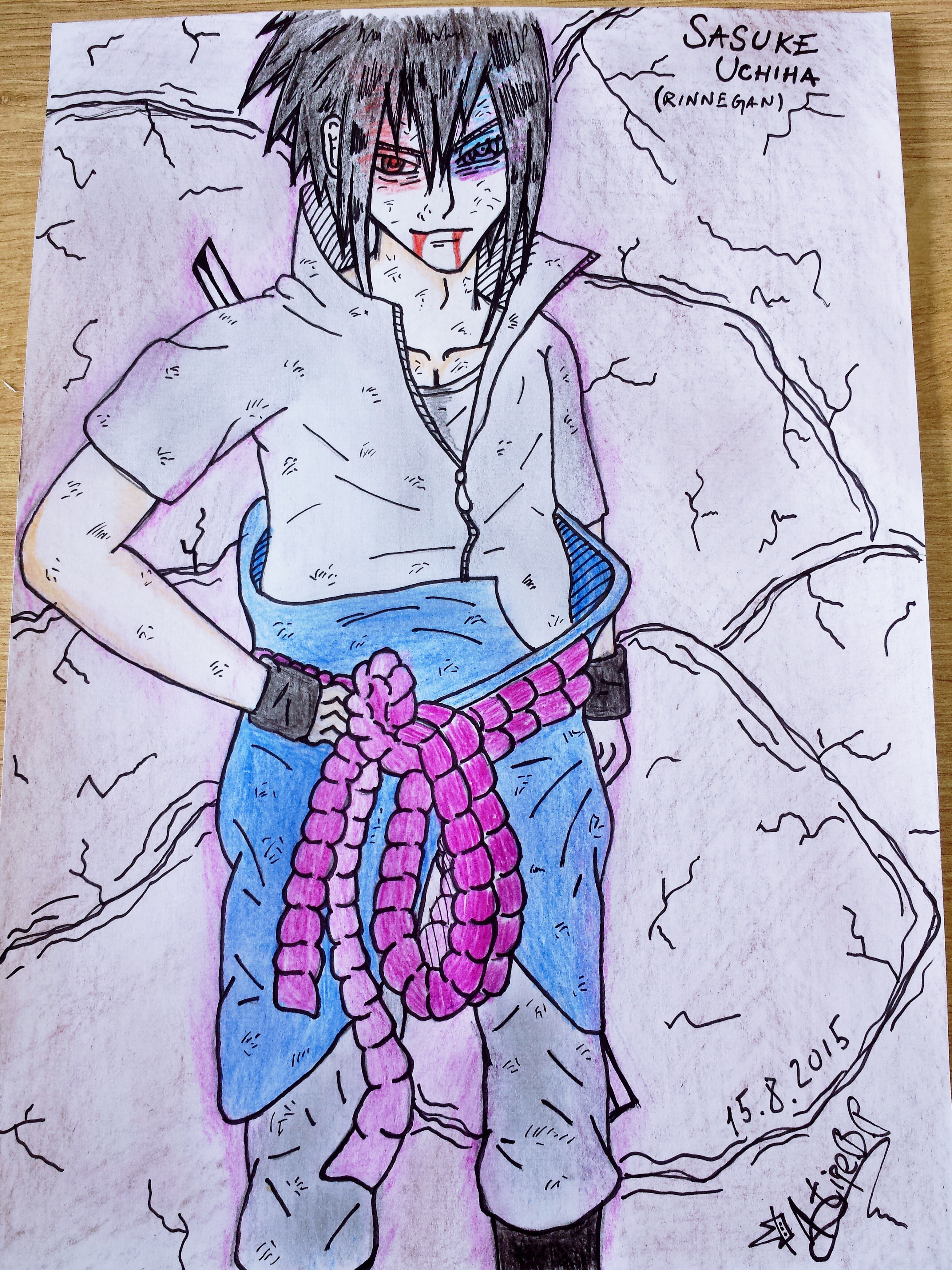 Sasuke Uchiha ( Rinnegan )