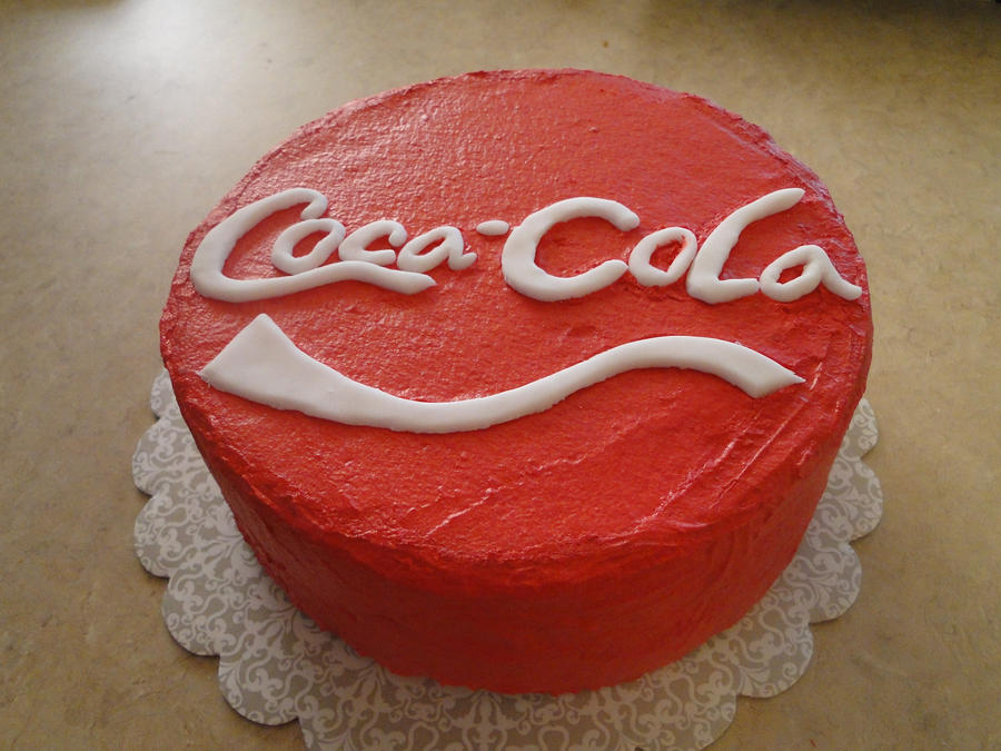 Coca Cola Cake By Valiant Wraithe On Deviantart