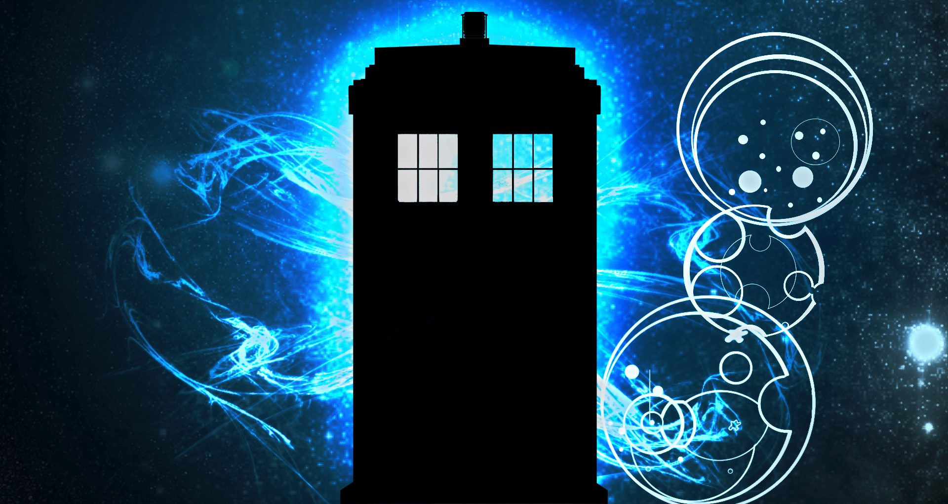 Tardis Wallpapering