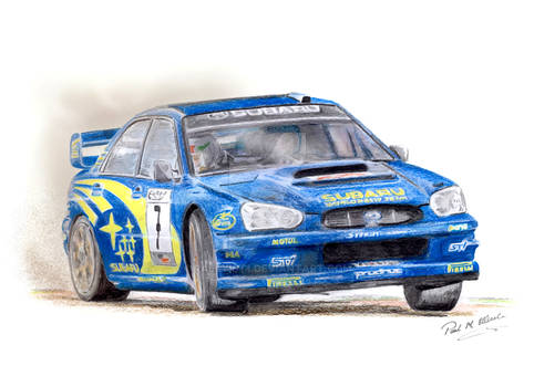 Petter Solberg WRC Subaru