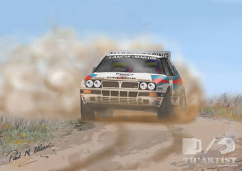 Lancia Integrale: Kicking up the Dust