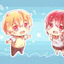 Nagisa and gou-chan