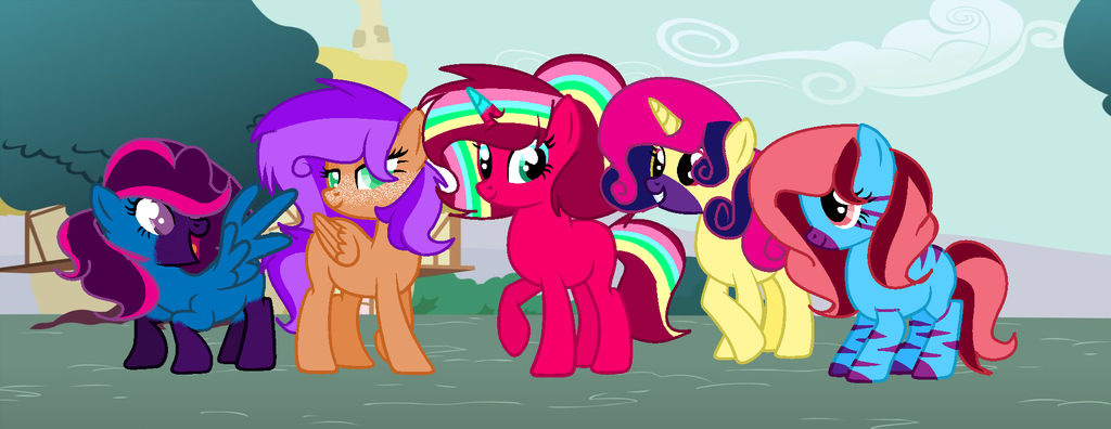Mlp Rd Mane mlp mane 5 by Sophia022 on DeviantArt