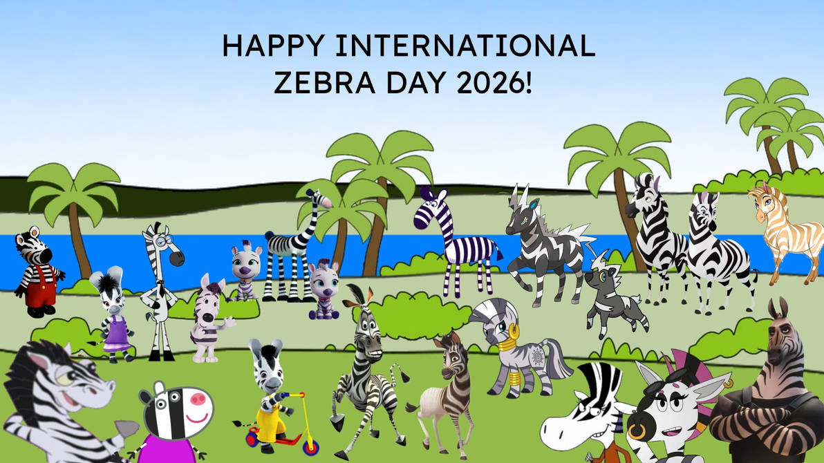 Zebra Tuesday Happy International Zebra Day by Eller-Torvo on DeviantArt