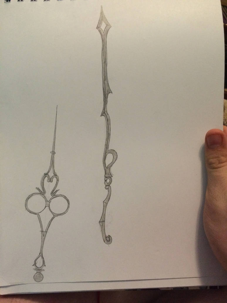 Dagger Clock Clock Blade Prototype (Colored) and Clock Dagger by TheCatalyst08 on ...