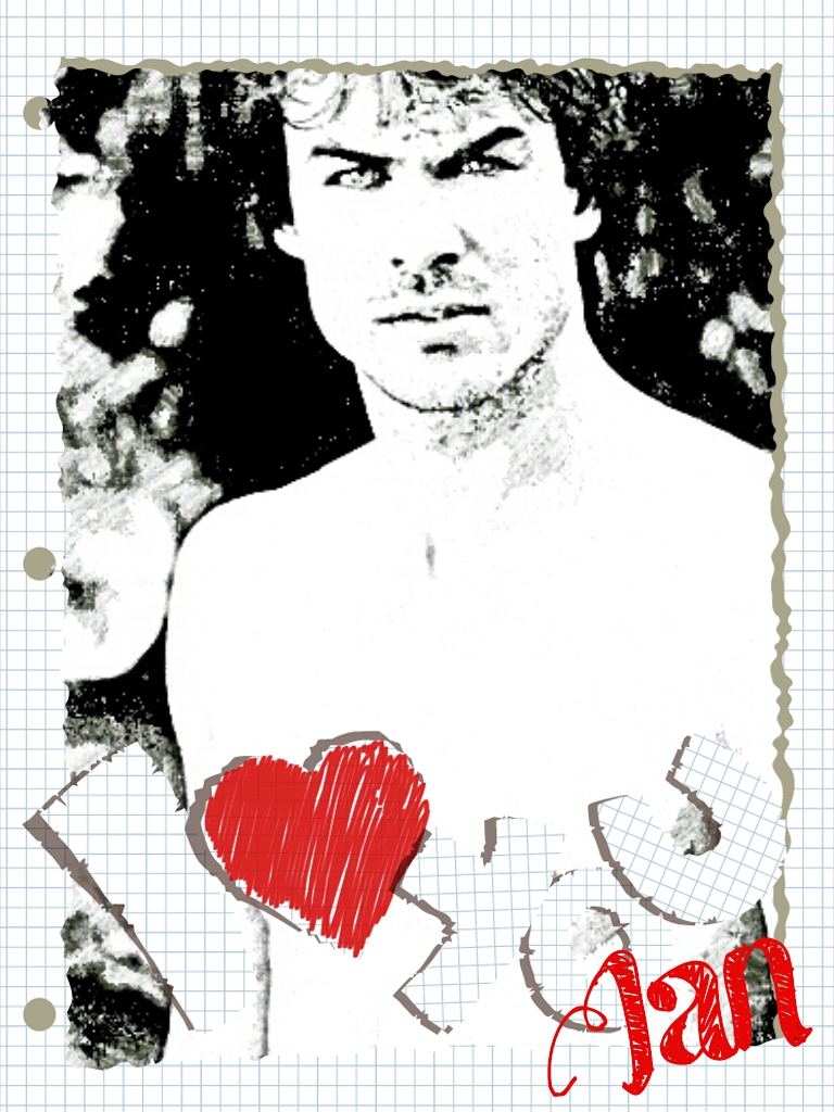 ian somerhalder drawing by mony00055 on DeviantArt