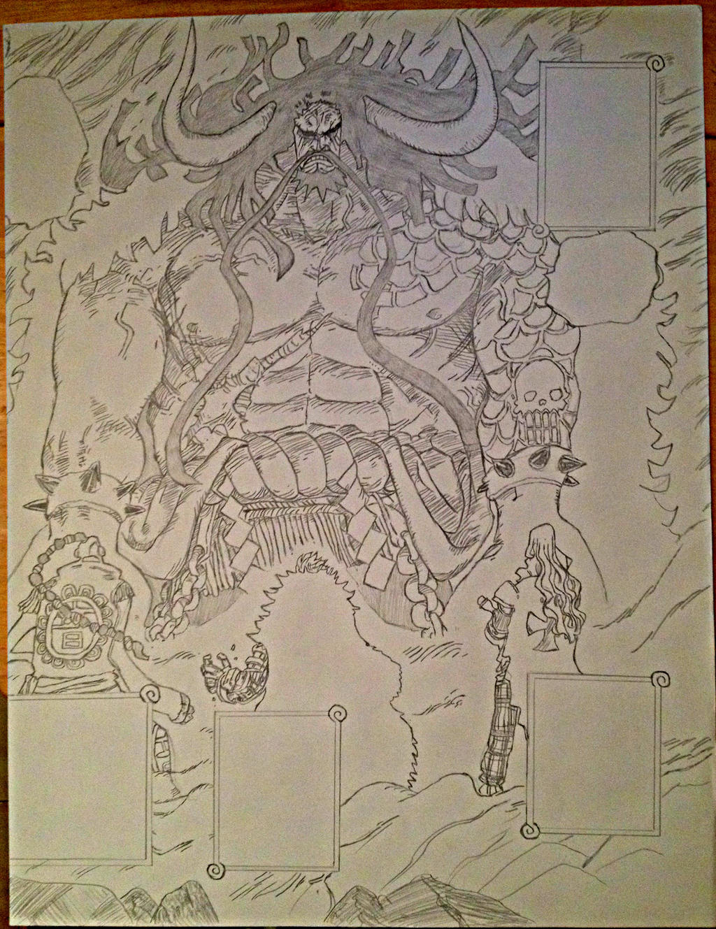 One Piece 795 Sketch Yonko Kaido S Epic Entrance By Kumadoricp9 On Deviantart One Piece 795 Sketch Yonko Kaido S Epic Entrance By Kumadoricp9 On Deviantart
