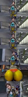 Tracer's Wedgie by WritingStoriesForFun