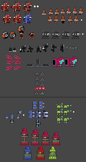 Megaman Recharged enemy sprite