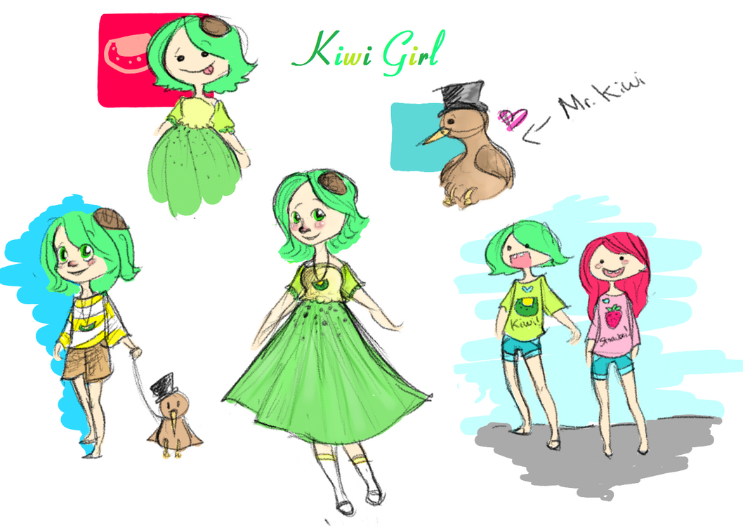 Kiwi girls naked girl cute