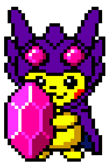 Pixel Art Pokémon Pikachu