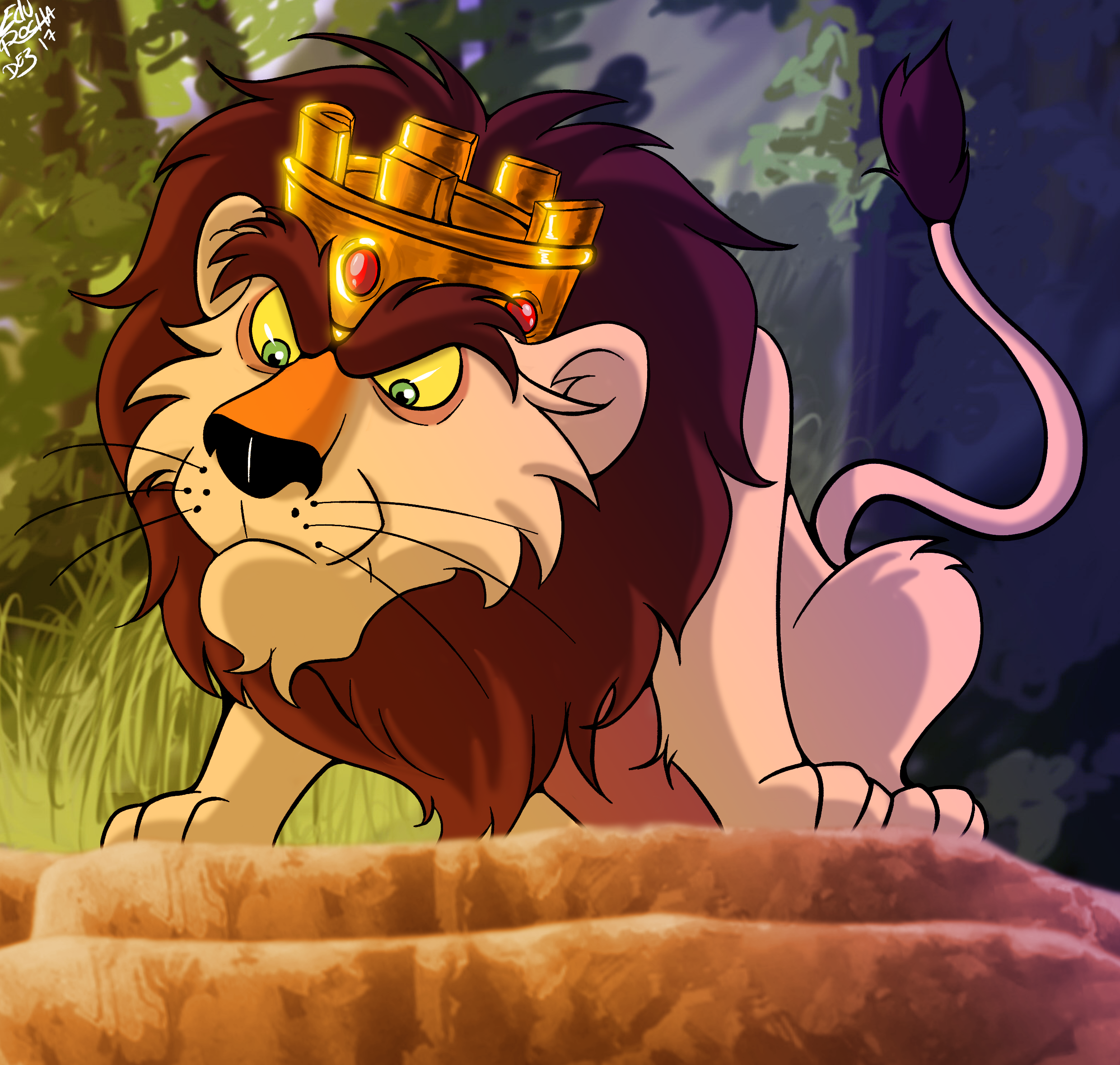 Leo O Rei Leao Leo The Lion King Of The Jungle By Edu0101 On