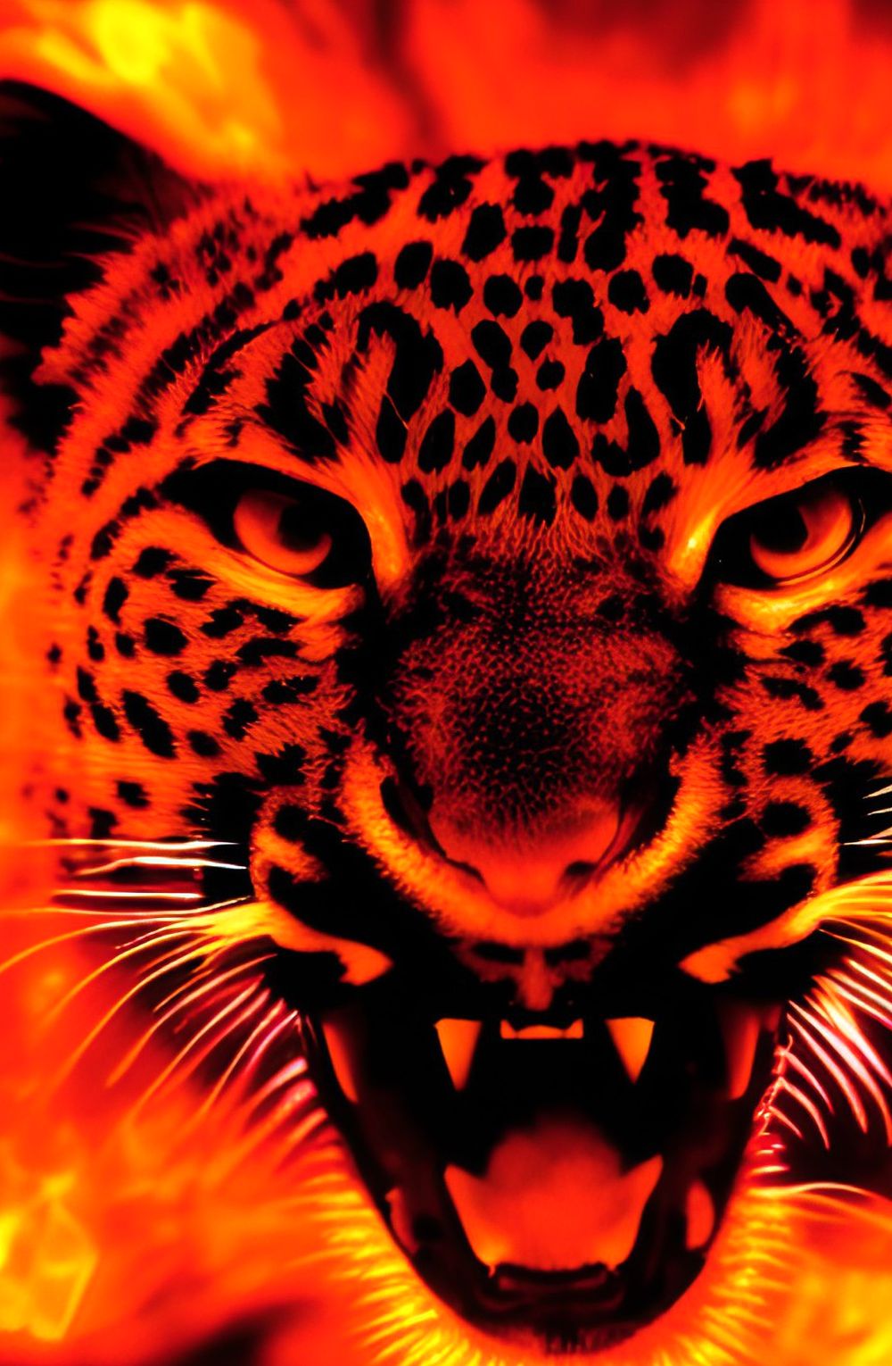 Leopard Firey Fire Leopard by Bukoslav on DeviantArt