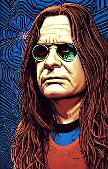 Ozzy Osbourne Portrait