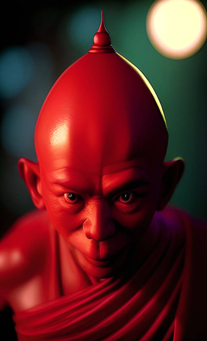 The Red monk by Bukoslav on DeviantArt