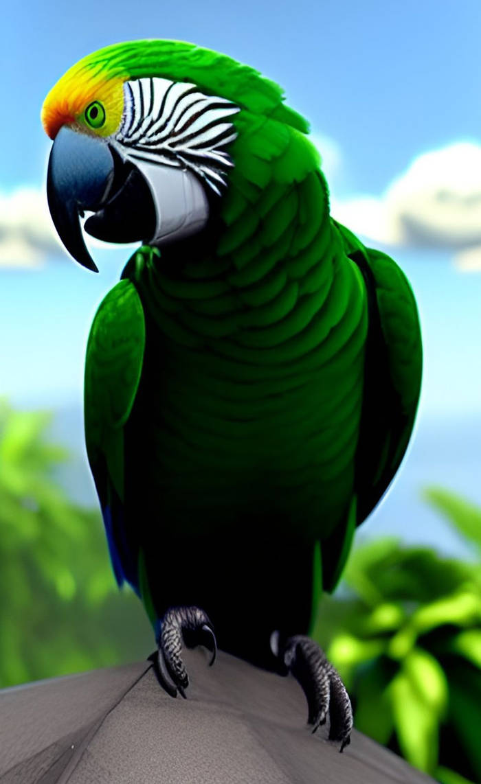 Ara militaris by Bukoslav on DeviantArt