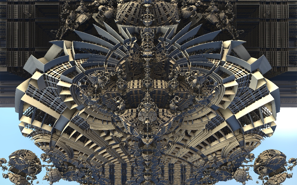 3D Silver ornament