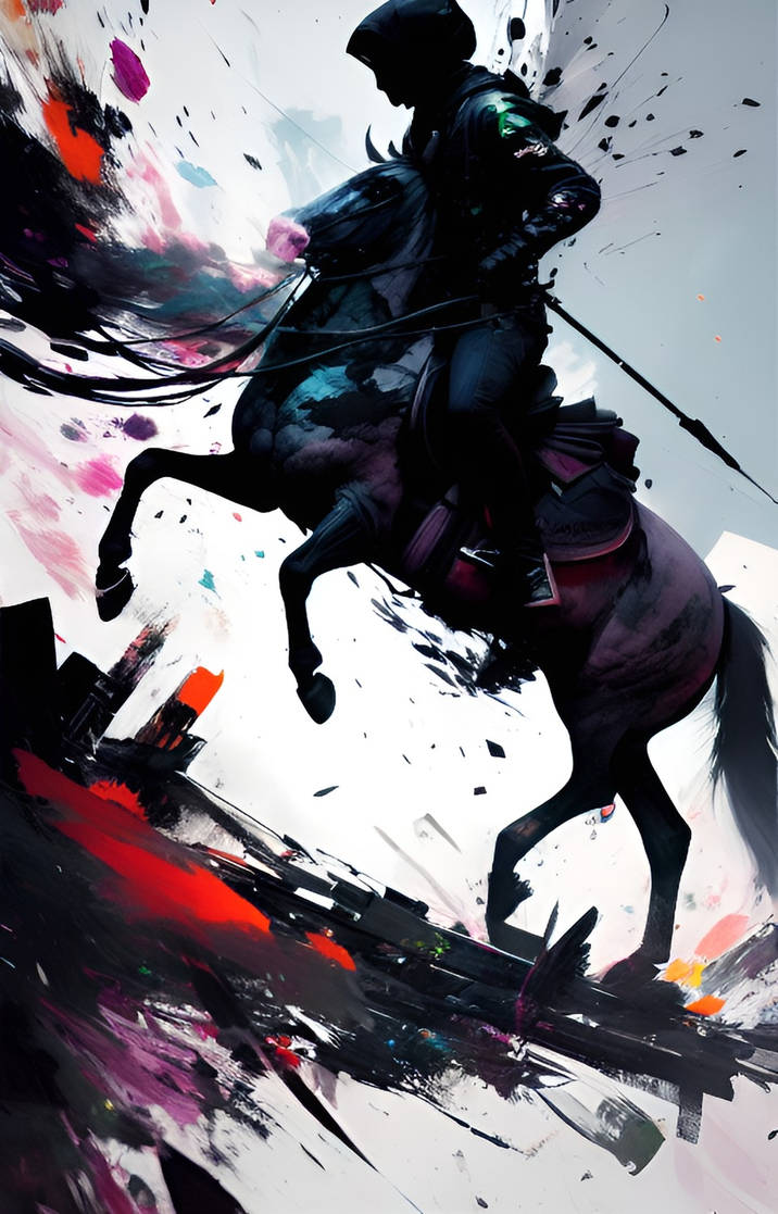 Horse rider (combo artwork) by Bukoslav on DeviantArt