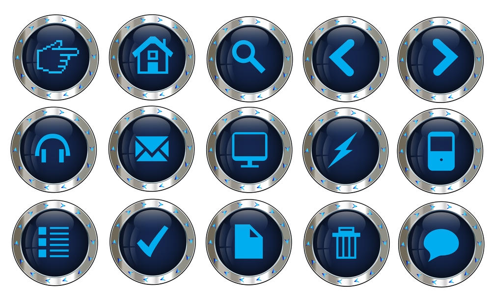 Vector Metallic button set by Bukoslav on DeviantArt