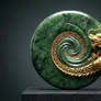 Jade Dragon Clan Symbol (Synthography art)