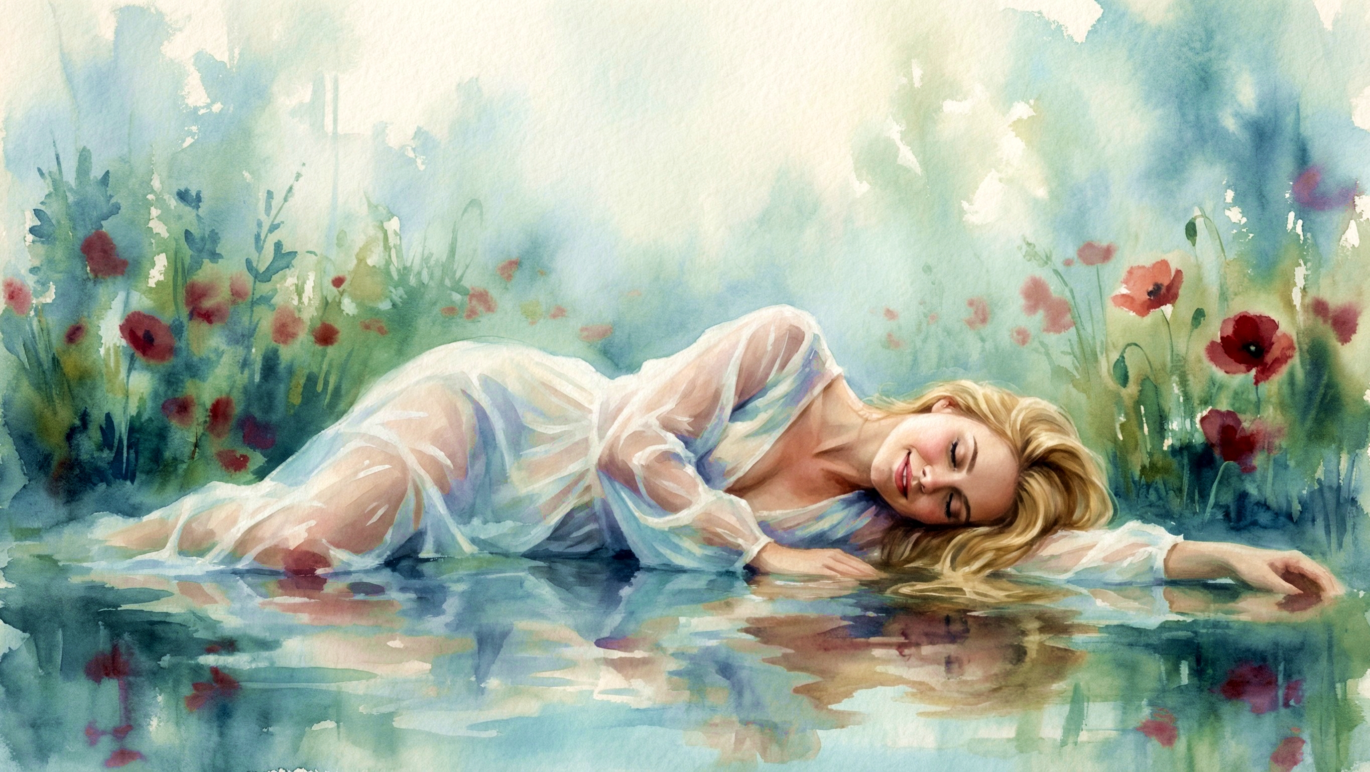 A Dreamy Scene (Synthography art)