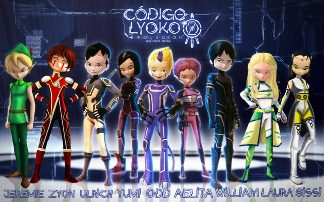 Code Lyoko Evolution 3 (Fanmade series Background) by drewcitostones on ...