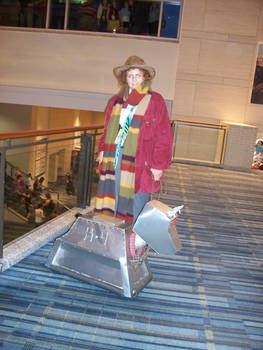 The 4th Doctor with K-9