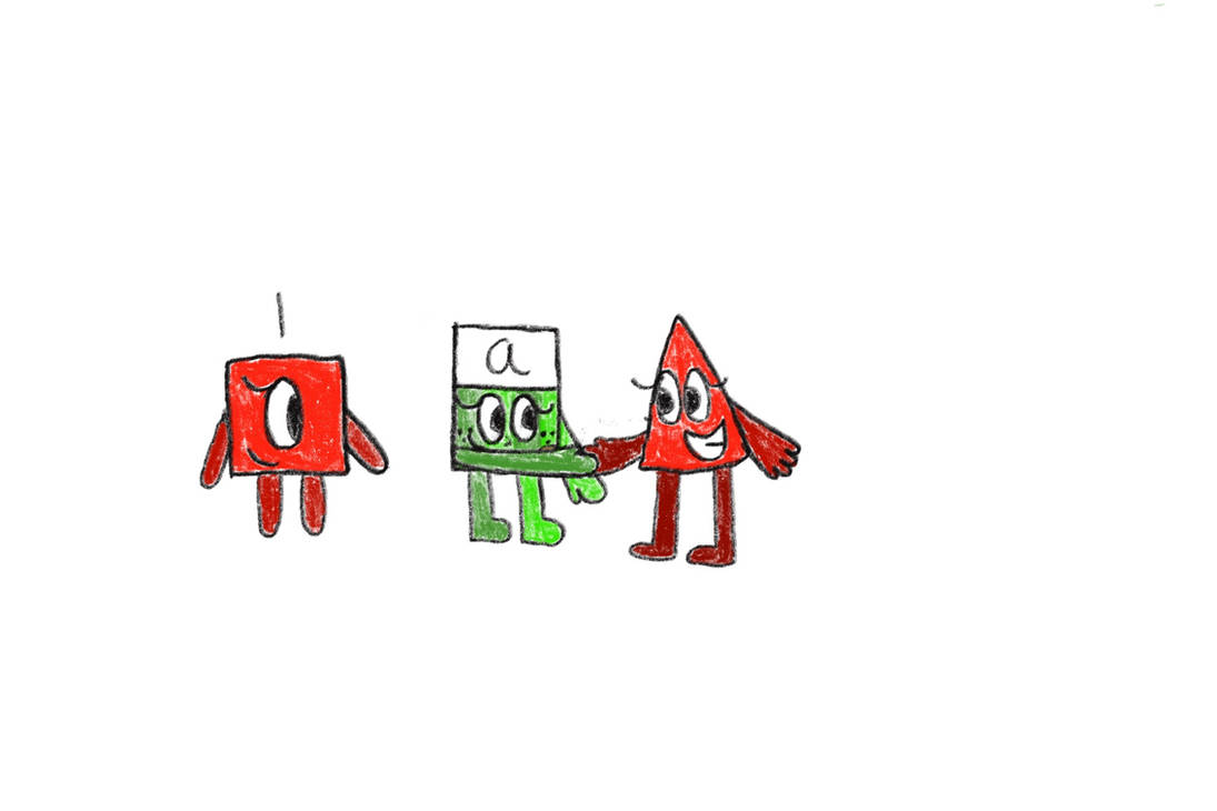A and 1 meet Red by Supercoolarts564 on DeviantArt