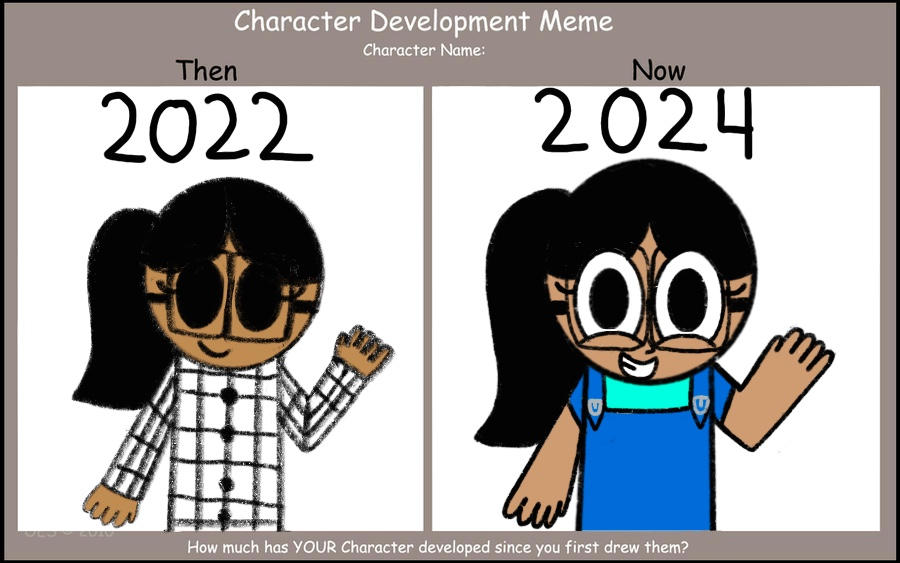 My Character Development meme by Supercoolarts564 on DeviantArt