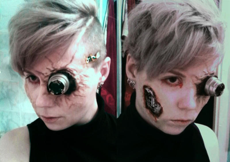 Cyberpunk Makeup By Kertis Lovella On