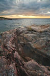 Waves in Evening Light by Gilgond