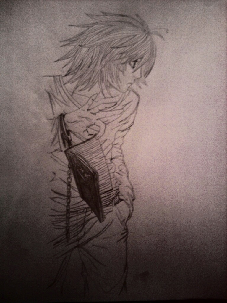 Death Note L Sketch