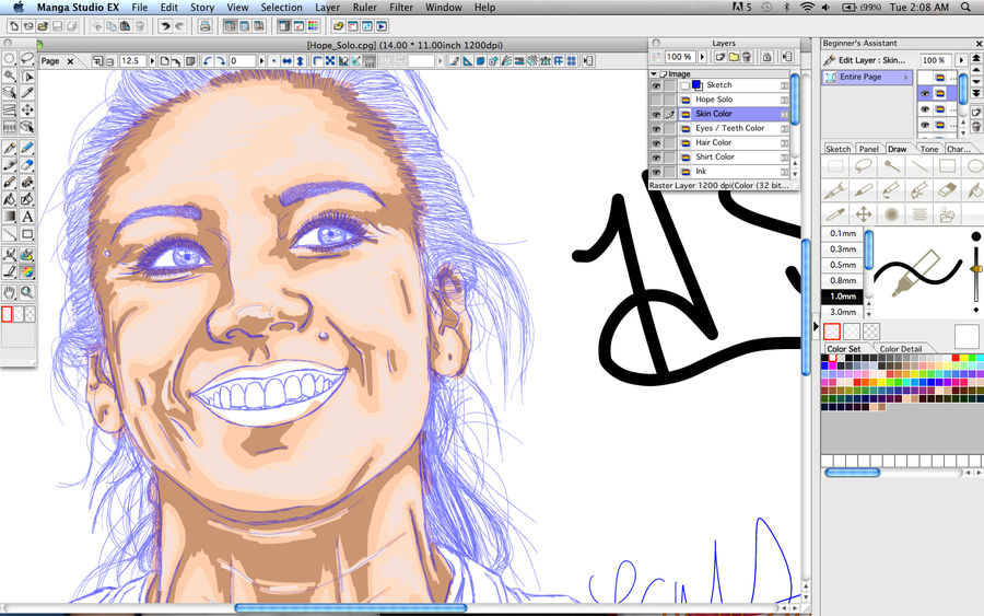 Hope Solo WIP 2