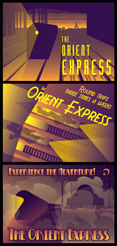 Orient Express Postcards