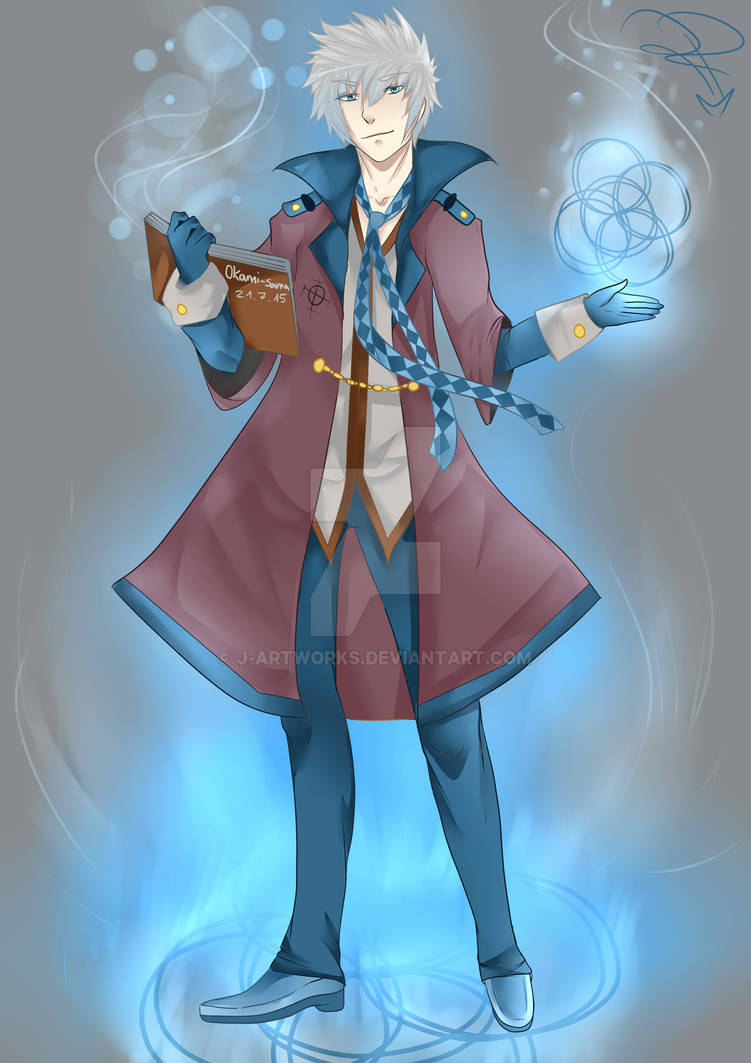 Magic Oc Drawing Magical Boy (Oc Shiro) by J-Artworks on DeviantArt