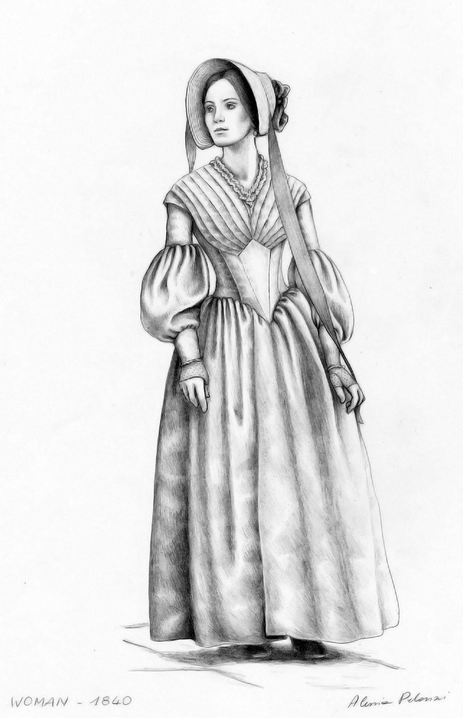 Victorian Lady (about 1840)