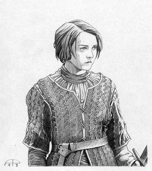 Arya Stark by AlessiaPelonzi