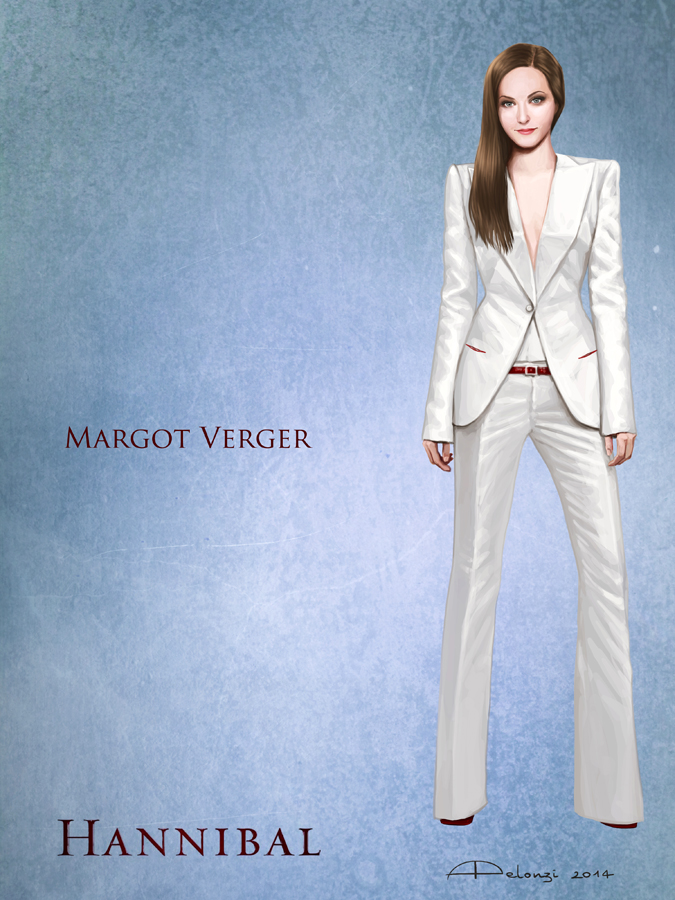 Margot Verger - Costume sketch