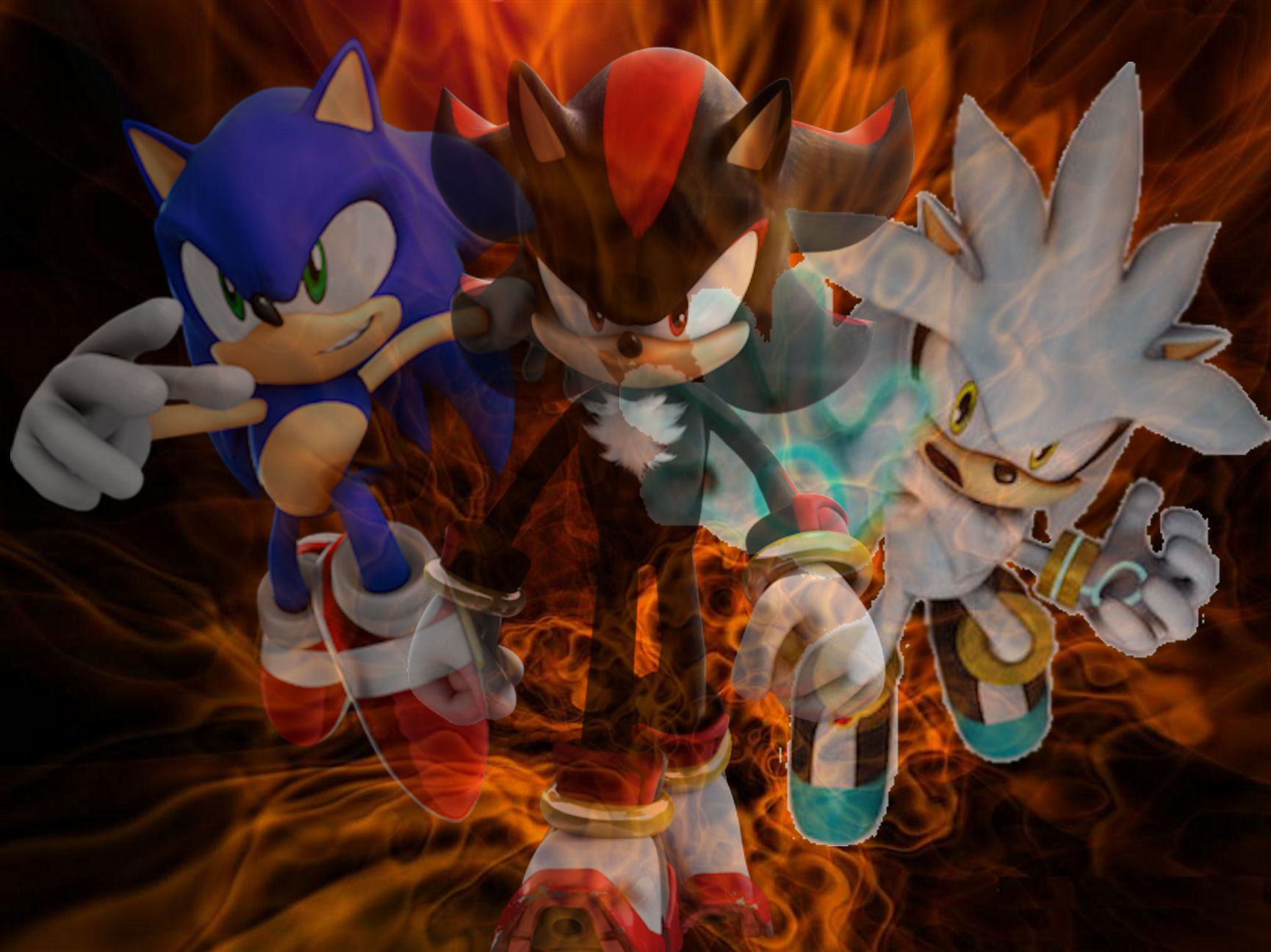 Sonic 06 Silver vs Sonic