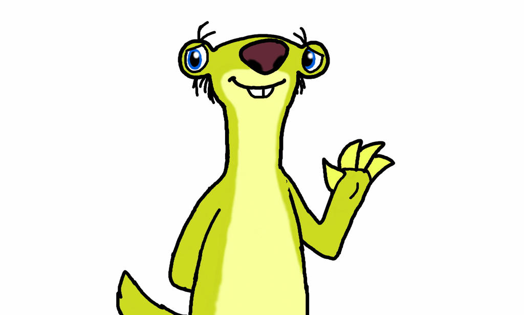 A Better-Drawn Sid the Sloth by FanDusk64 on DeviantArt