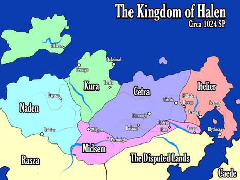 Map of Halen